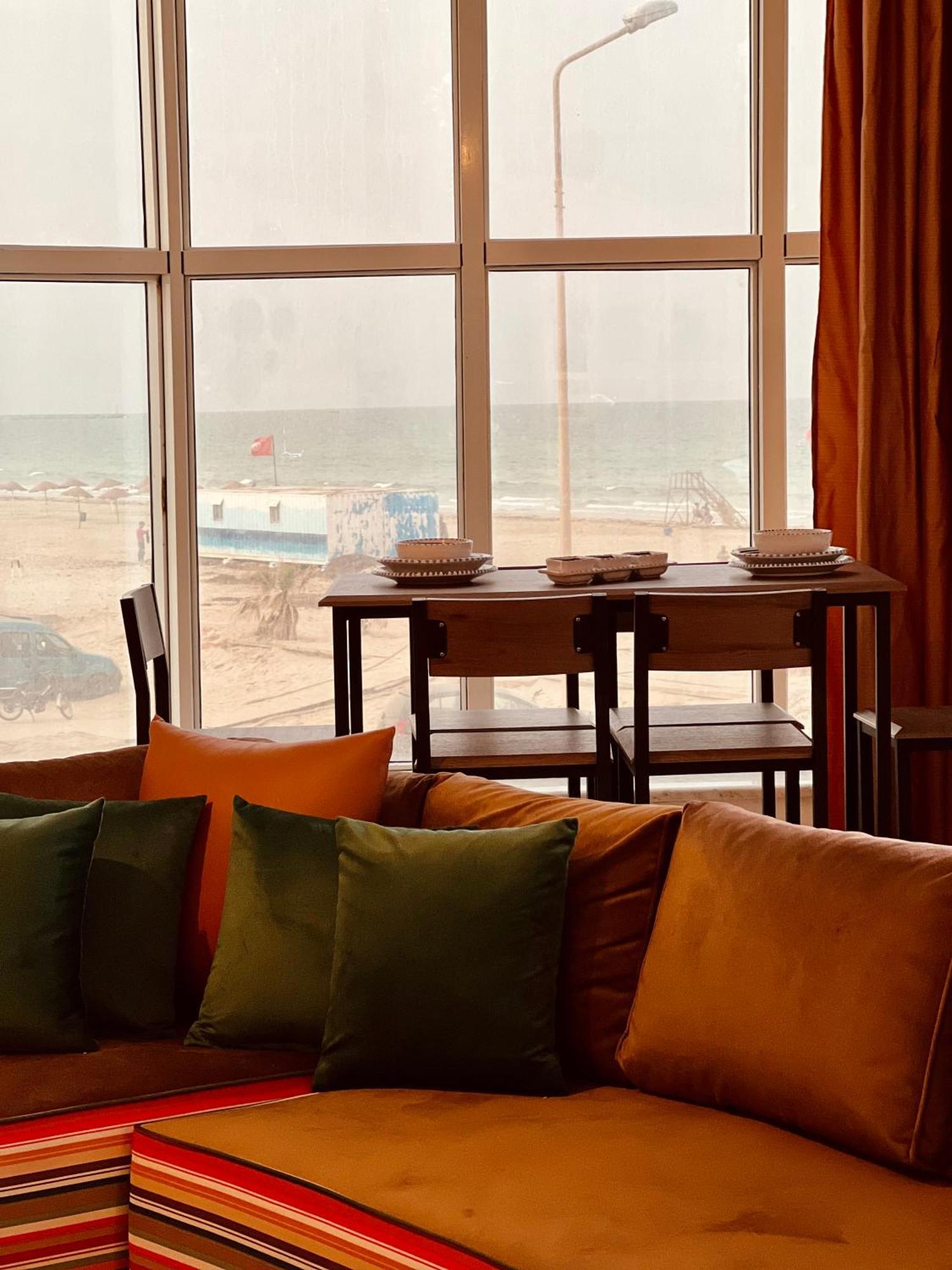 Appartement Vue De Mer Pied Dans L'Eau Gábes Exteriér fotografie